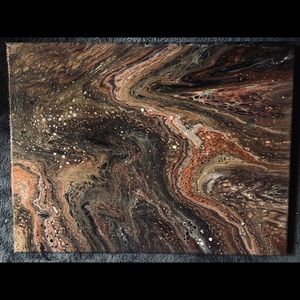 Acrylic Pour Painting